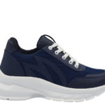 Γυναικεία sneakers Leder Shoes - CL4444 - Μπλέ