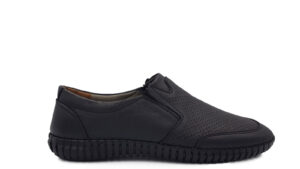 Μοκασίνια BLACK - Leder Shoes