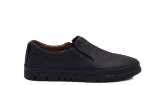 Μοκασίνια BLACK - Leder Shoes