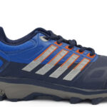 Ανδρικό Sneakers Leder Shoes - JA1116 - NAVY ROYAL ORANGE