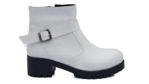 Μποτάκια WHITE - Leder Shoes