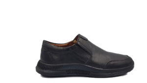 Μοκασίνια BLACK - Leder Shoes