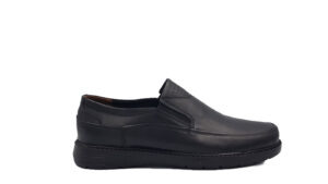 Μοκασίνια BLACK - Leder Shoes