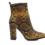 Γυναικεία Μποτάκια Leder Shoes - 2C8AX - Yellow Snake