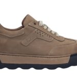 Ανδρικά Δερμάτινα Sneakers - 5688BP - Μπέζ