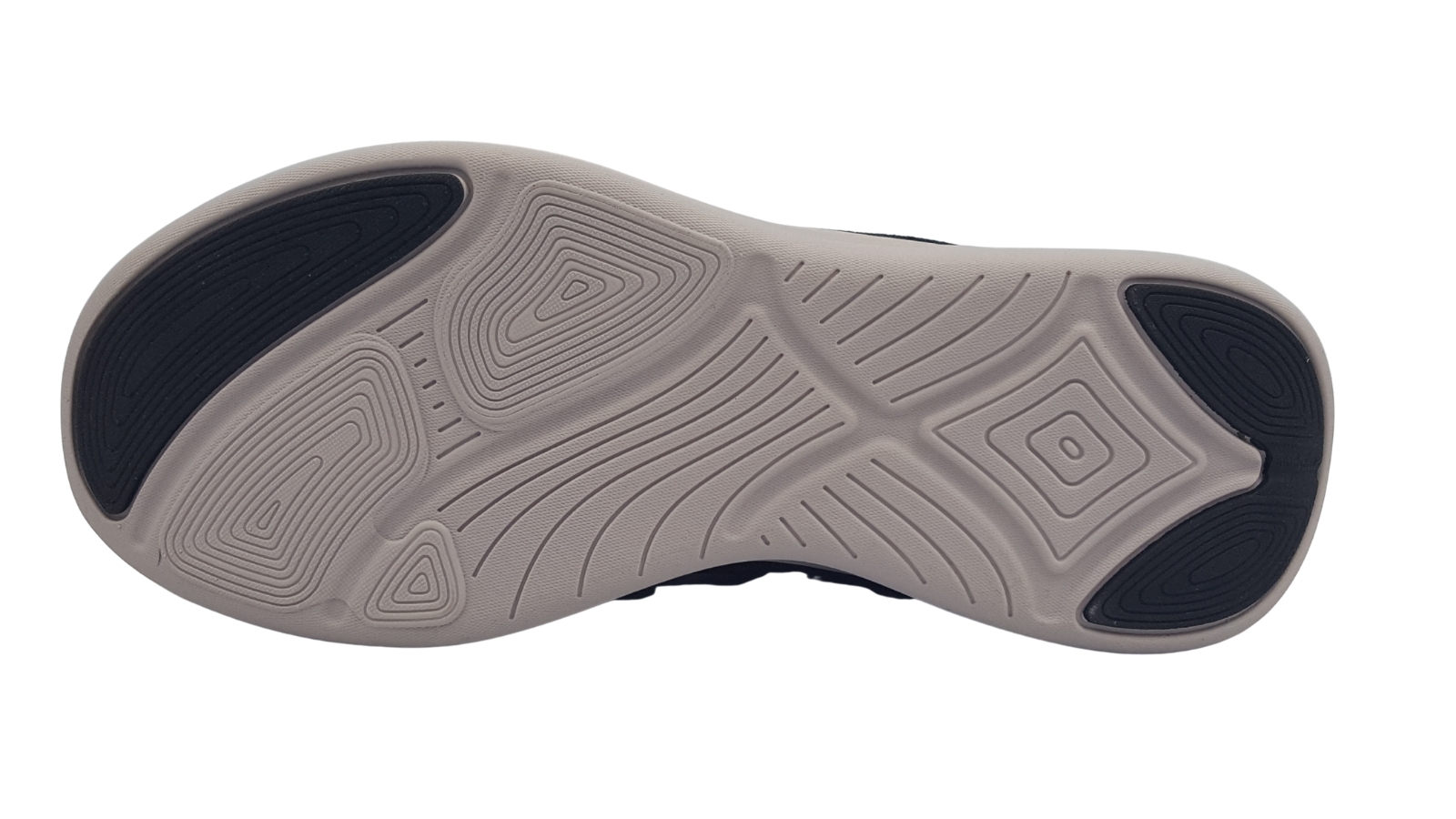 SKECHERS BLACK - Leder Shoes