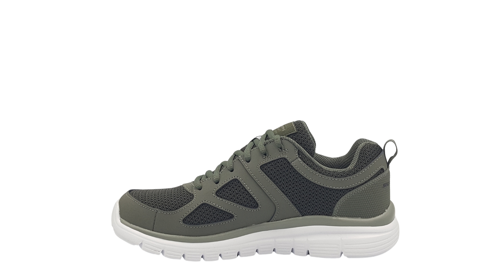 SKECHERS OLIVE - Leder Shoes