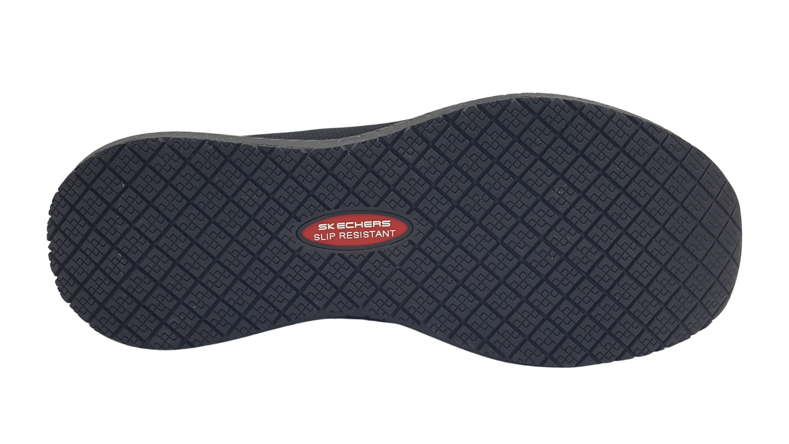 SKECHERS BLACK - Leder Shoes