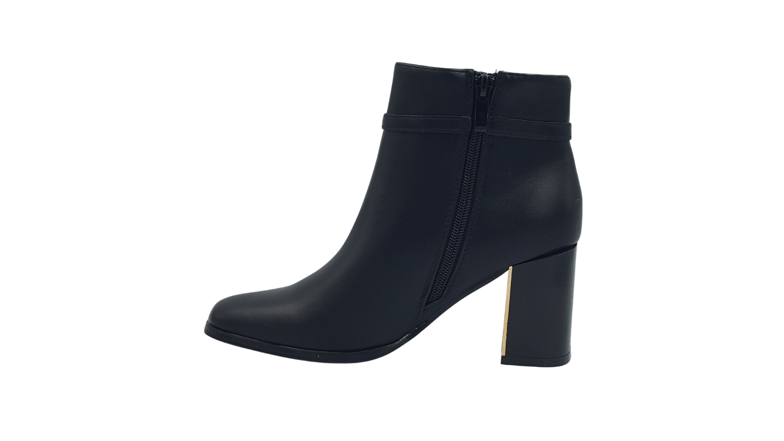 Μποτάκια BLACK - Leder Shoes