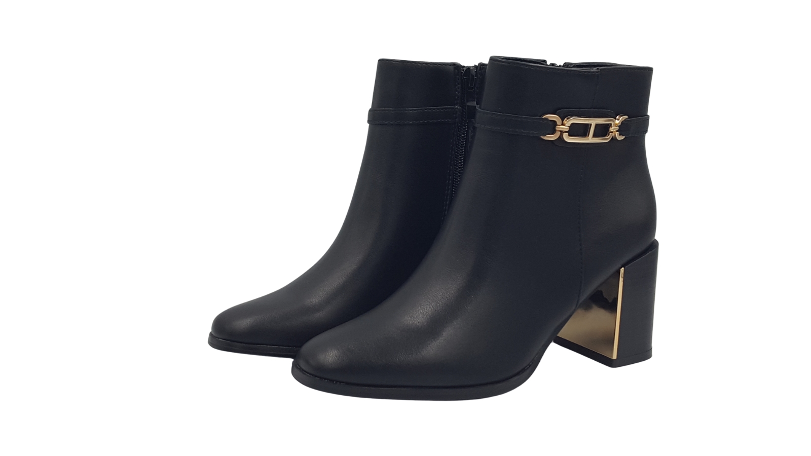 Μποτάκια BLACK - Leder Shoes