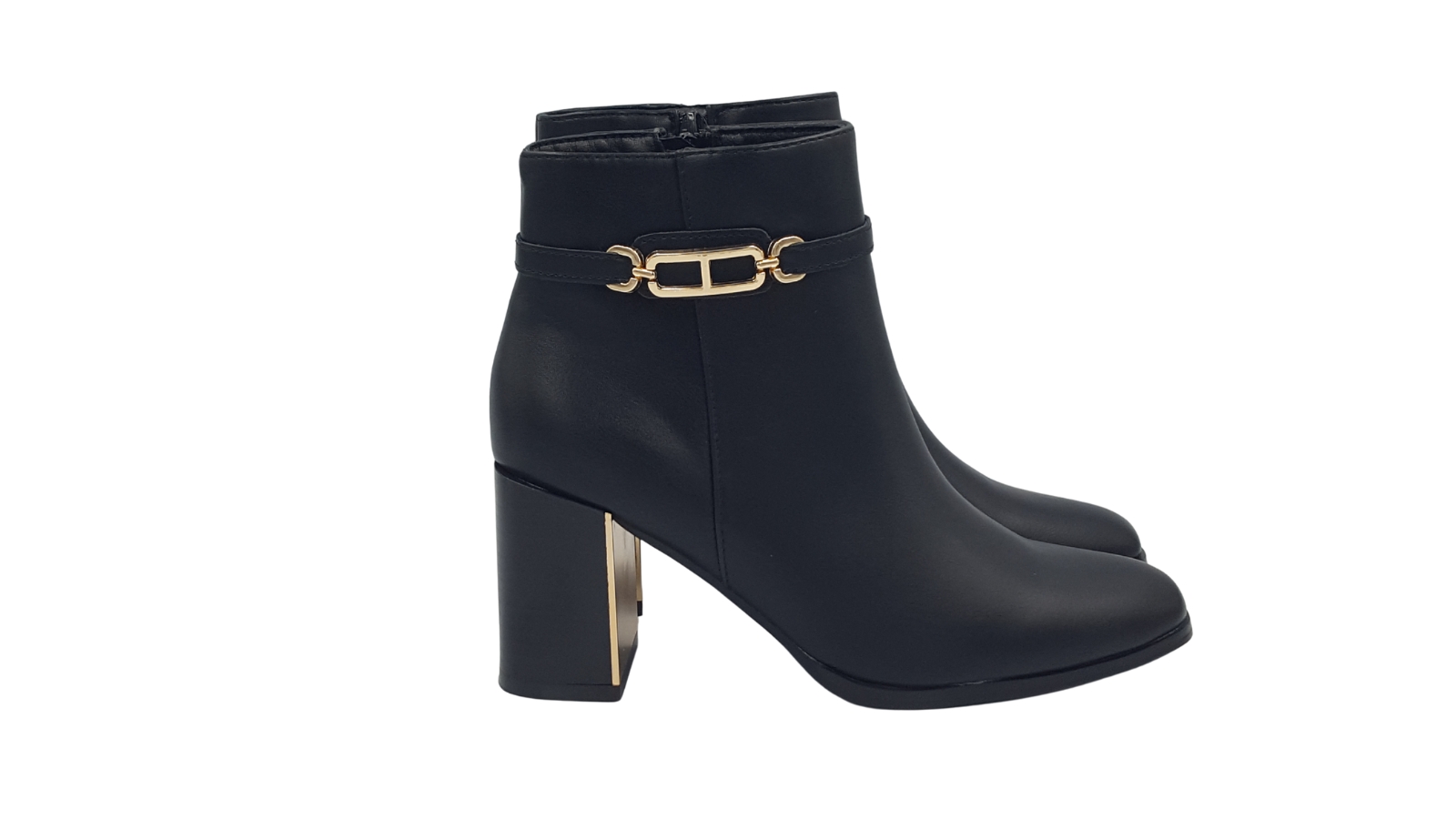 Μποτάκια BLACK - Leder Shoes