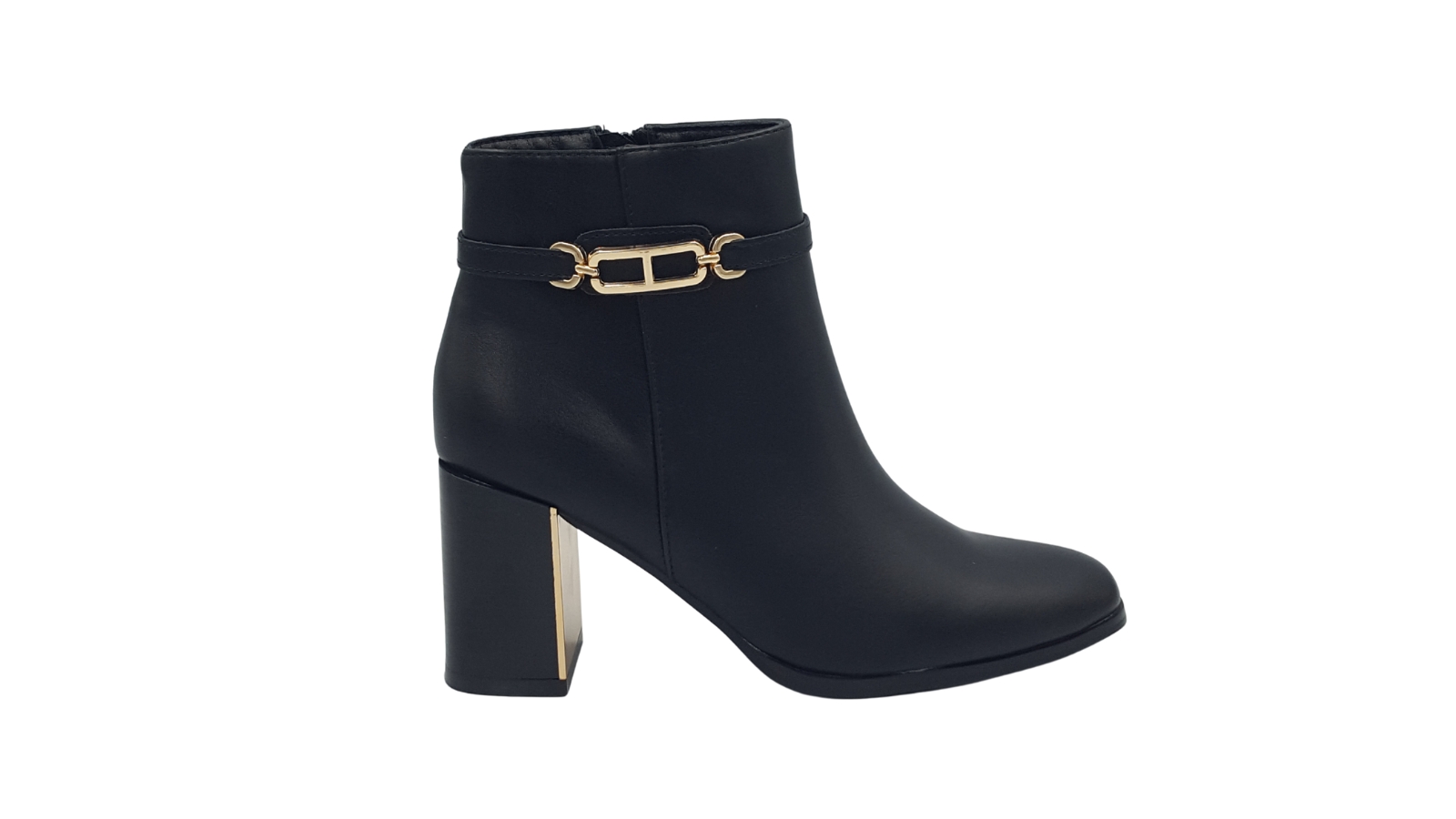 Μποτάκια BLACK - Leder Shoes